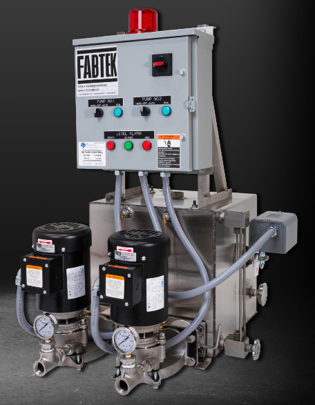 Fabtek Stainless Steel Simplex Condensate Return Unit